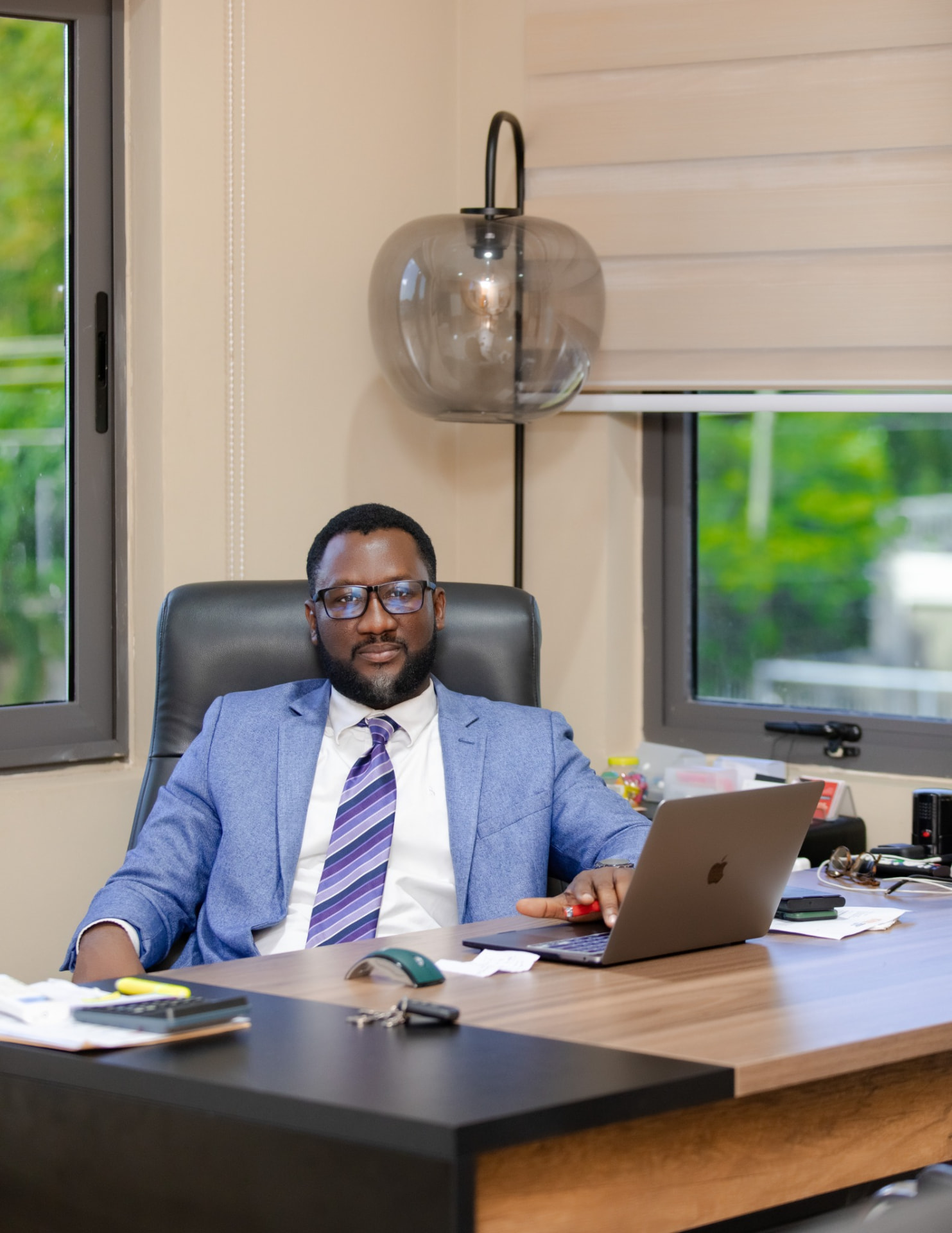 Promoters Ghana executive office portrait